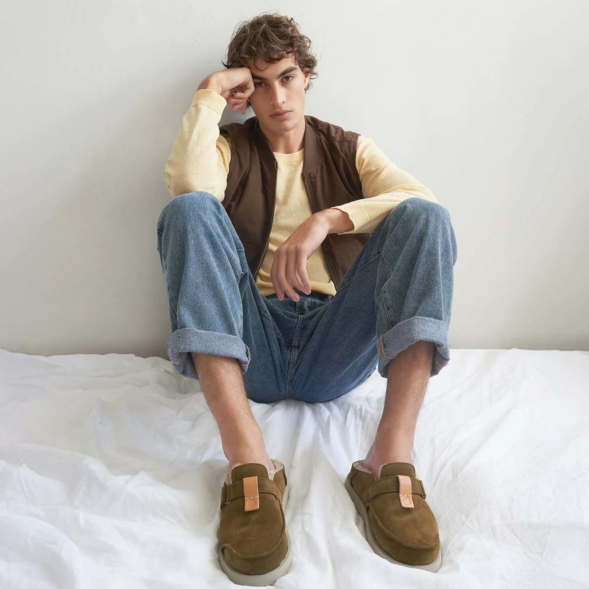 Uwabaki Clog Suede | Thunderbolt - Image 2
